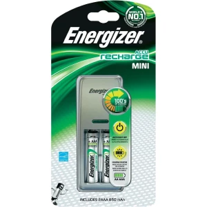 Mini punjač Energizer 635036 + 2 akumulatorske baterije tipa AAA (Micro) 638584 slika