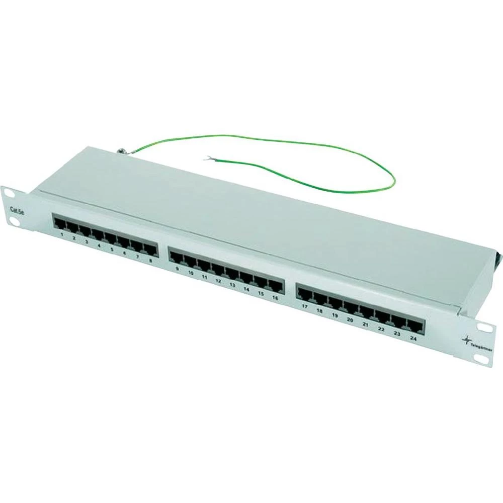 19'' patch panel Telegärtner MPP24-HS, CAT 5e J02023B0017 slika