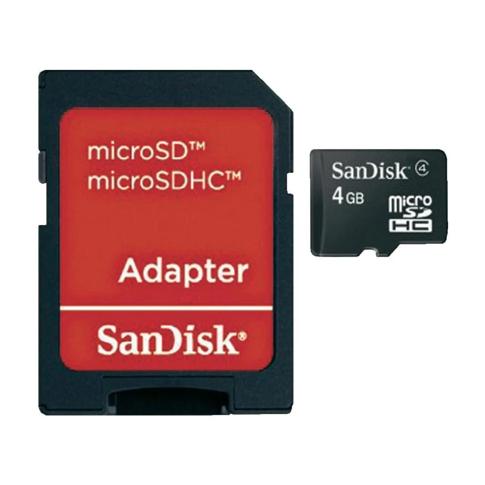 SanDisk MicroSDHC Kartica 4GBClass 2 sa SD adapterom SDSDQB-004G-B35 slika