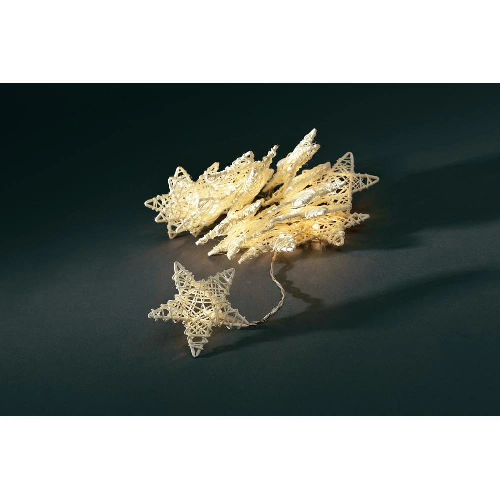 Svjetlosni lanac s motivom Konstsmide, za zatvorene prostore, 16 LED, topla bije slika