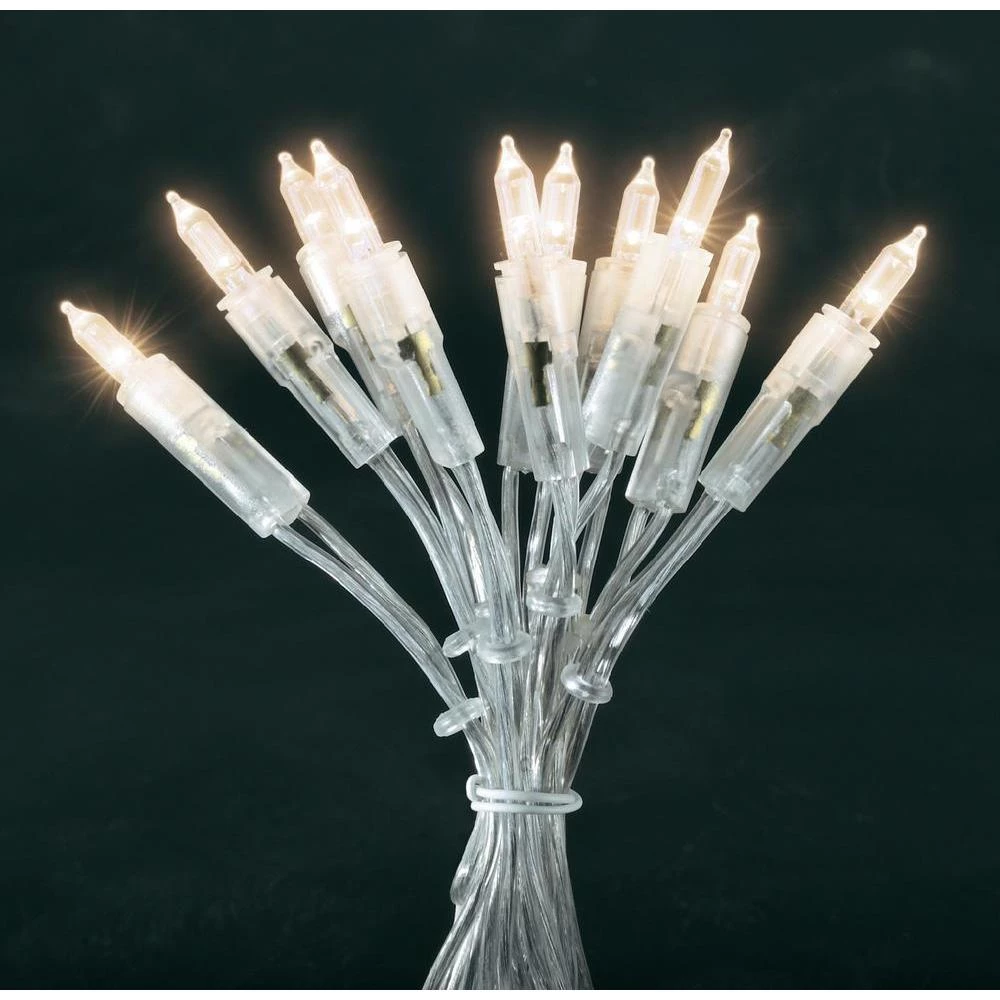 Mini svjetlosni lanac Konstsmide, za zatvorene prostore, 50LED, topla bijela, 88 slika
