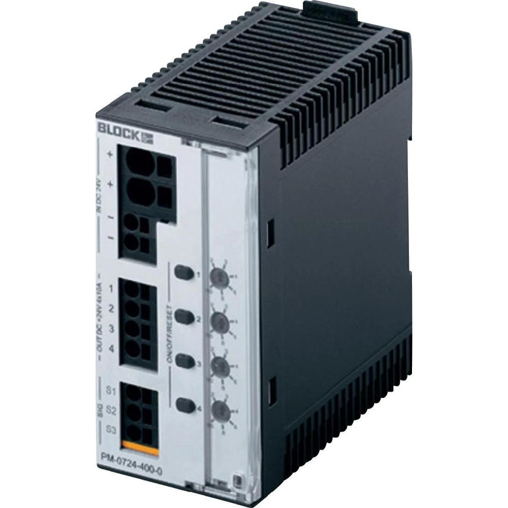 Elektronski zaštitni prekidačBlock PM-0724-200-0, PMFU24DCECONOMY, za DIN-letvu slika