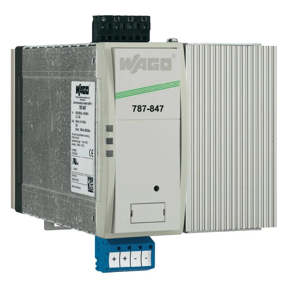 Adapter napajanja za DIN-letvu Wago Epsitron Pro Power 787-847, 48 V/DC, 20 A, 9 slika