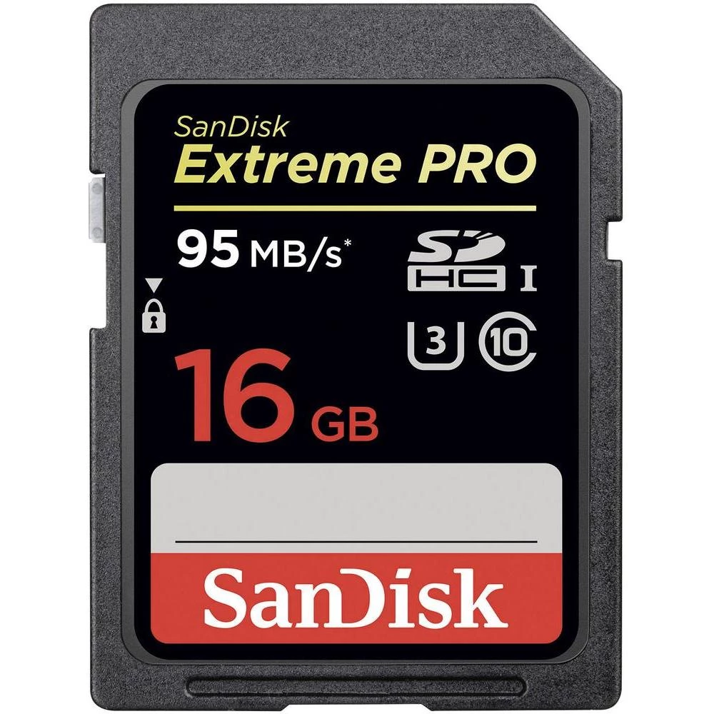 SANDISK SDHC kartica 16GB EXTREME PRO SDSDXPA-016G slika