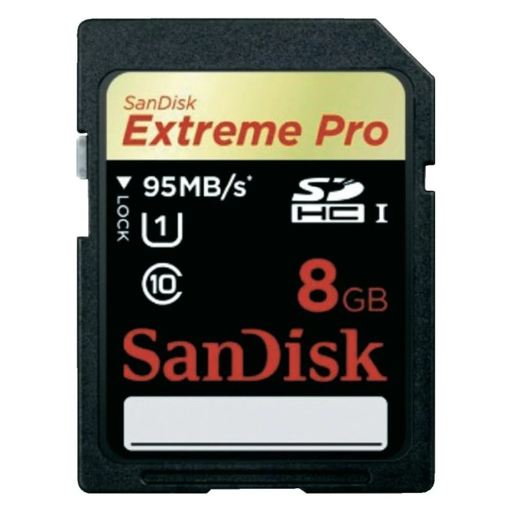 SDHC-kartica SanDisk Extreme Pro, 8 GB, klasa 10 SDSDXPA-008G slika