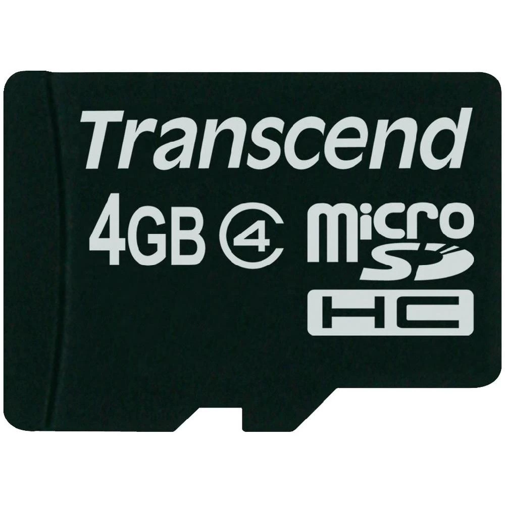 Kartica microSDHC Transcend, 4GB, klasa 4 TS4GUSDC4 slika