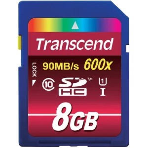SDHC-kartica Transcend, 8 GB,klasa 10, UHS-1 TS8GSDHC10U1 slika