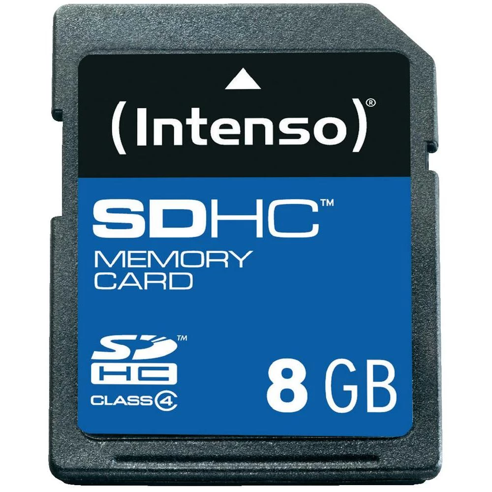 Memorijska kartica SDHC Intenso, 8 GB, klasa 4 3401460 slika