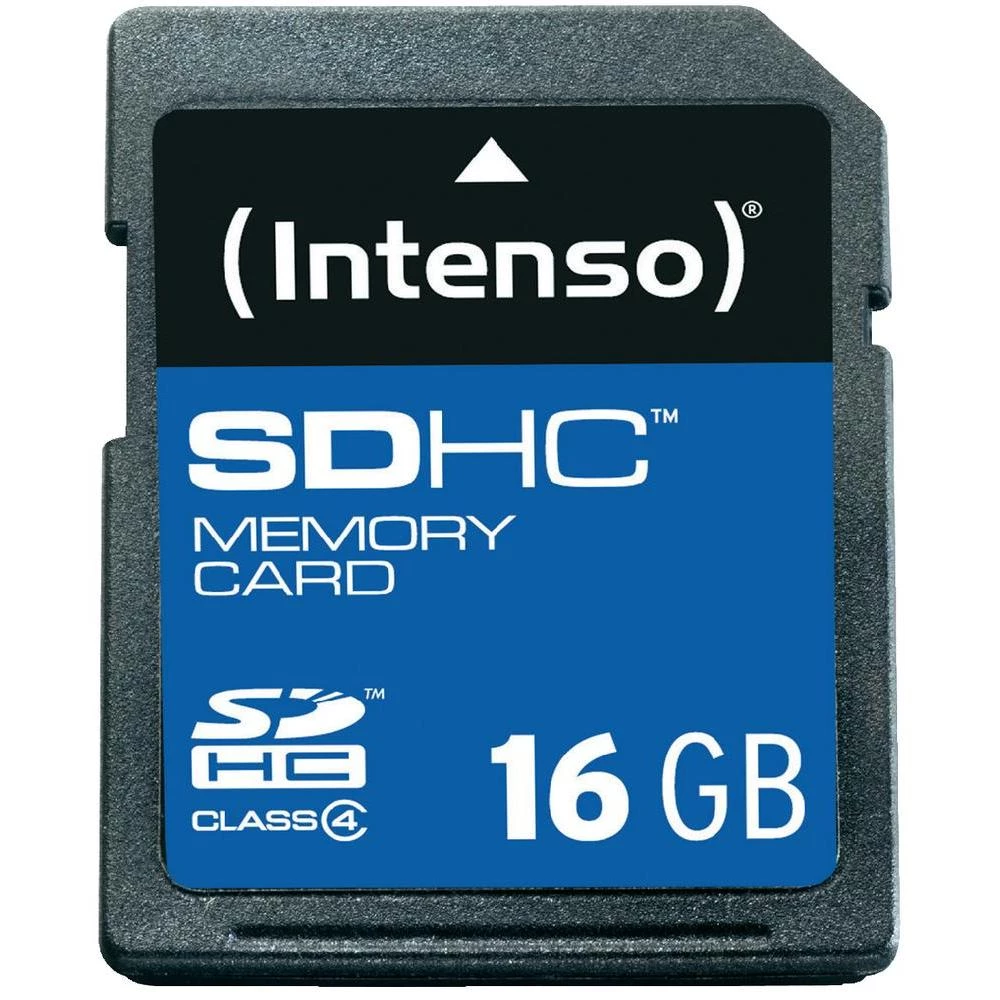 Memorijska kartica SDHC Intenso, 16 GB, klasa 4 3401470 slika