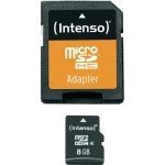 Kartica microSDHC Intenso, 8 GB, klasa 4, sa SD-adapterom 3403460