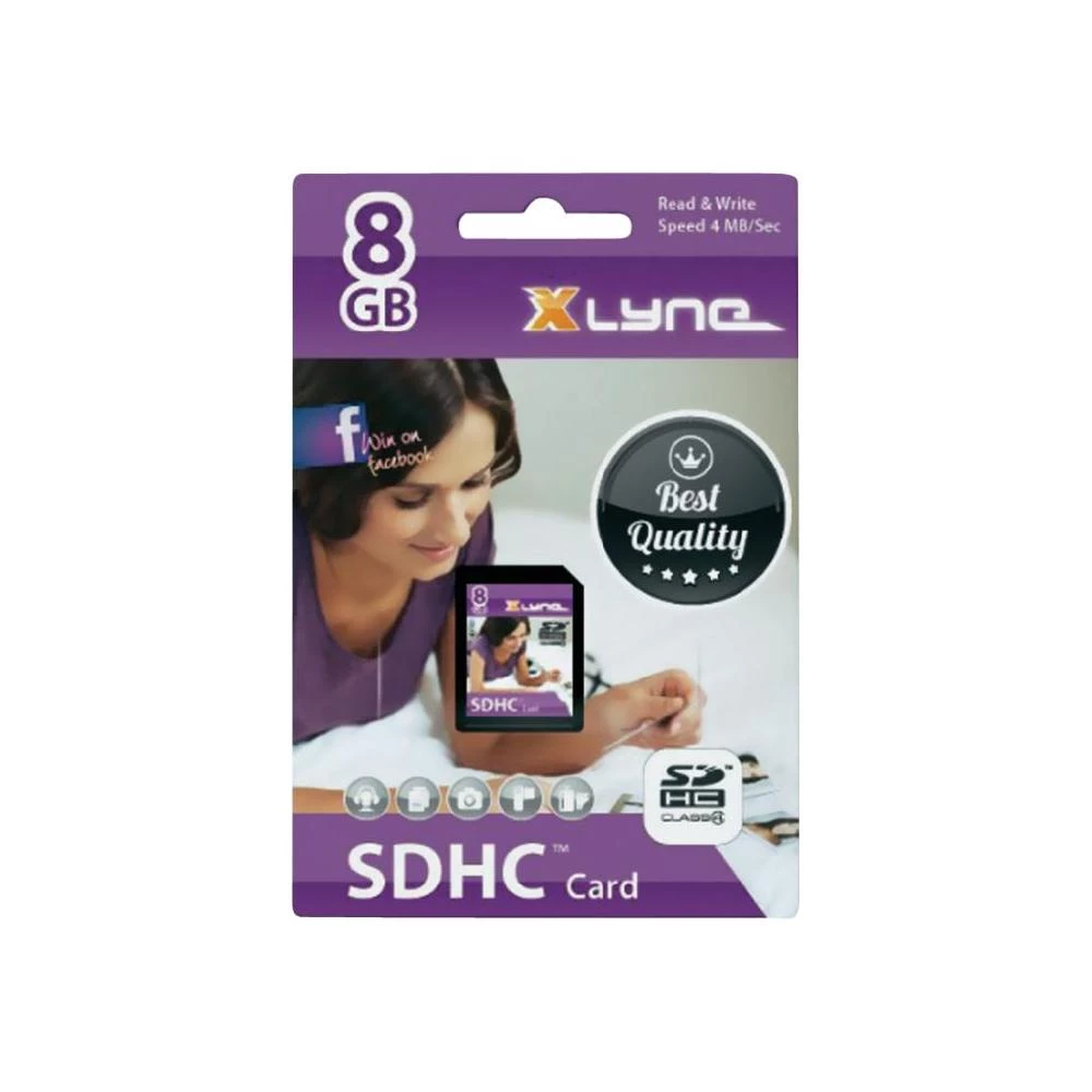 SDHC-kartica Xlyne, 8 GB, klasa 4 7208000 slika