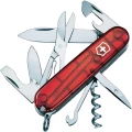 Victorinox švicarski nož Climber broj funkcija 14 crveni (prozirni) 1.3703.T slika