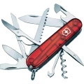 Victorinox švicarski nož Huntsman broj funkcija 15 crveni (prozirni) 1.3713.T slika