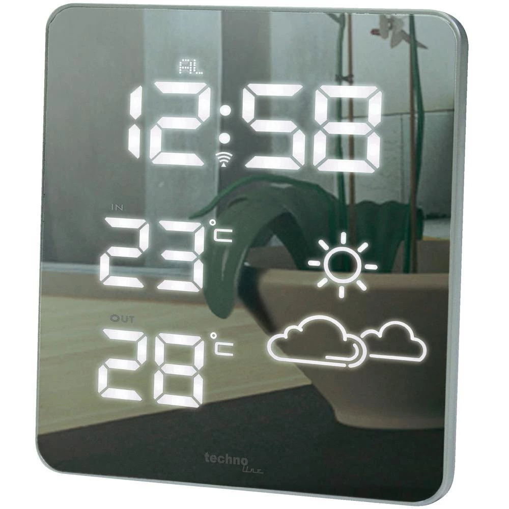 Techno Line meteorološka stanica crna WS 6825 slika