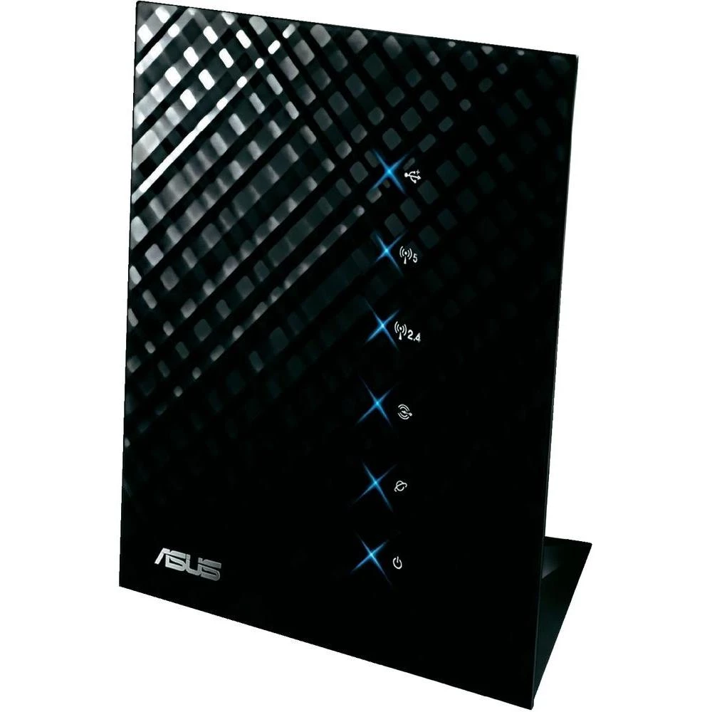 WLAN-Router - usmjerivač 2.4 GHz, 5 GHz 750 MBit/s Gigabit-LAN Asus RT-N65U slika