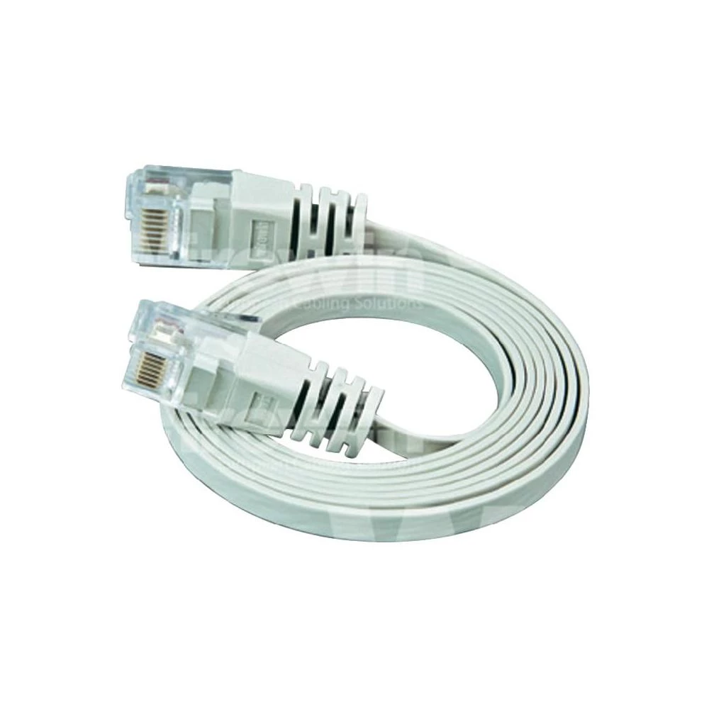 RJ45 mrežni kabel CAT 6 U/UTP [1x RJ45 utikač - 1x RJ45 utikač] 0.50 m sivi viso slika