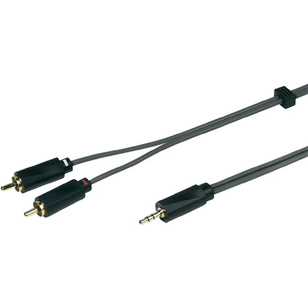 Sound & Image--Činč/JACK audio priključni kabel [2x utikač - 1x utikač 3.5mm] 5m slika