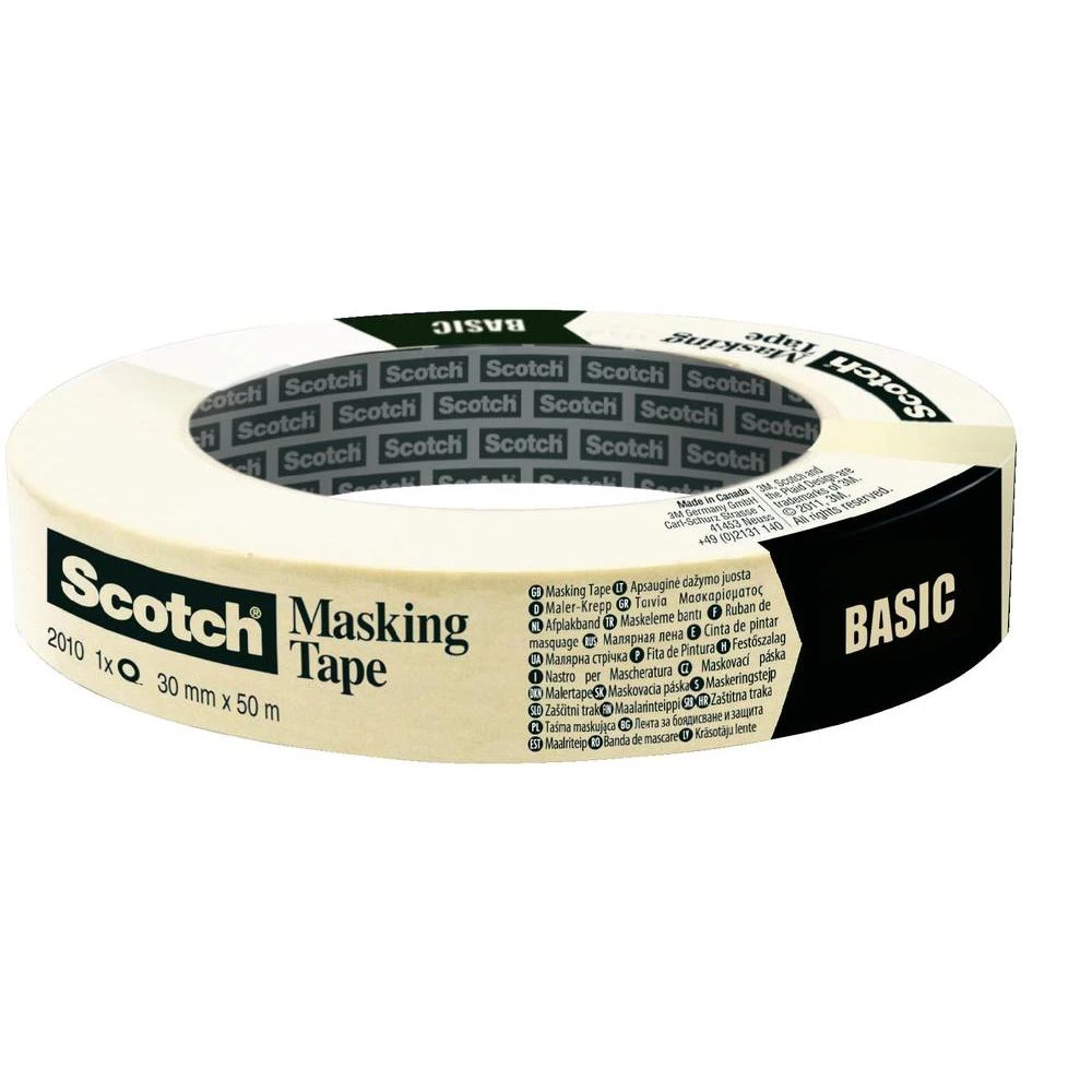 Zaštitna traka 3M Scotch Basic, 20101850, (D x Š) 50 m x 18mm, bež boje, 1 kolut slika