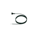 Priključni kabel [ konturni utikač - kabel, otvoreni kraj] crni 5 m Bachmann Electric 246186