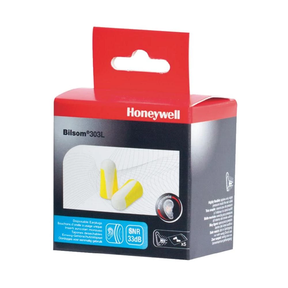 Ušni čepići za zaštitu sluha Bilsom 303L, 1030271, 5 parova slika