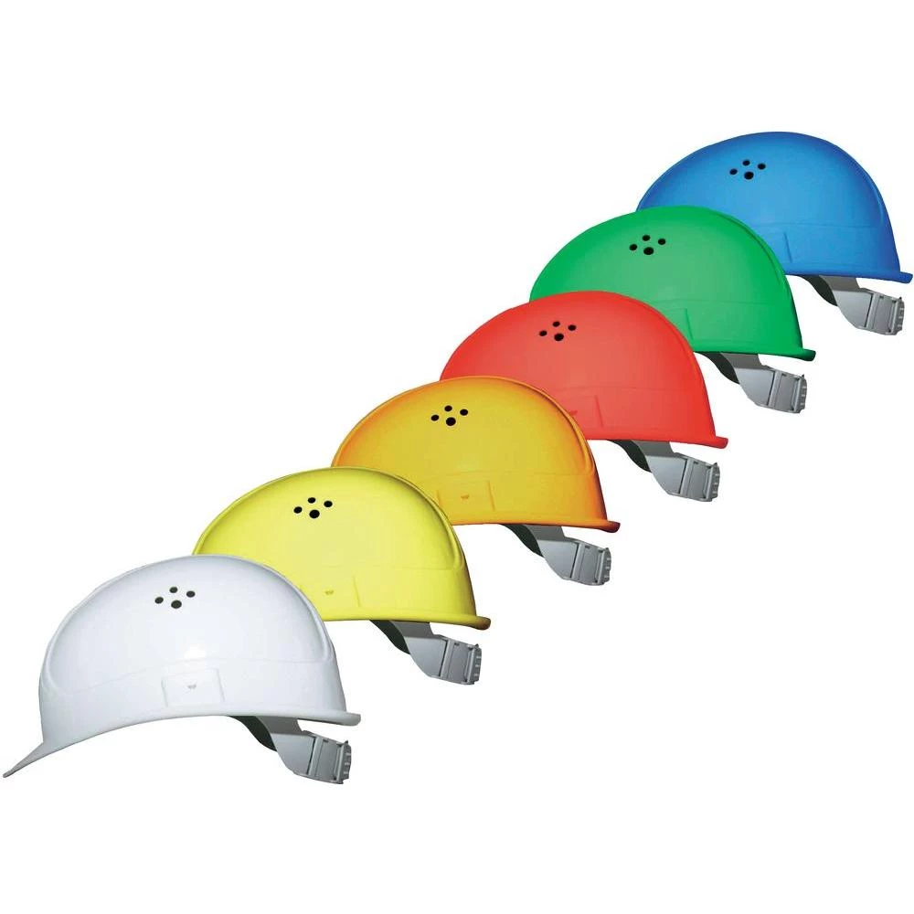 Zaštitna kaciga Voss Helme 2681, polietilen, 6-točkovna, ES397, zelene boje slika