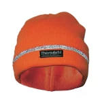 Zaštitna pletena kapa Upixx Lasse 40312, jako narančaste boje