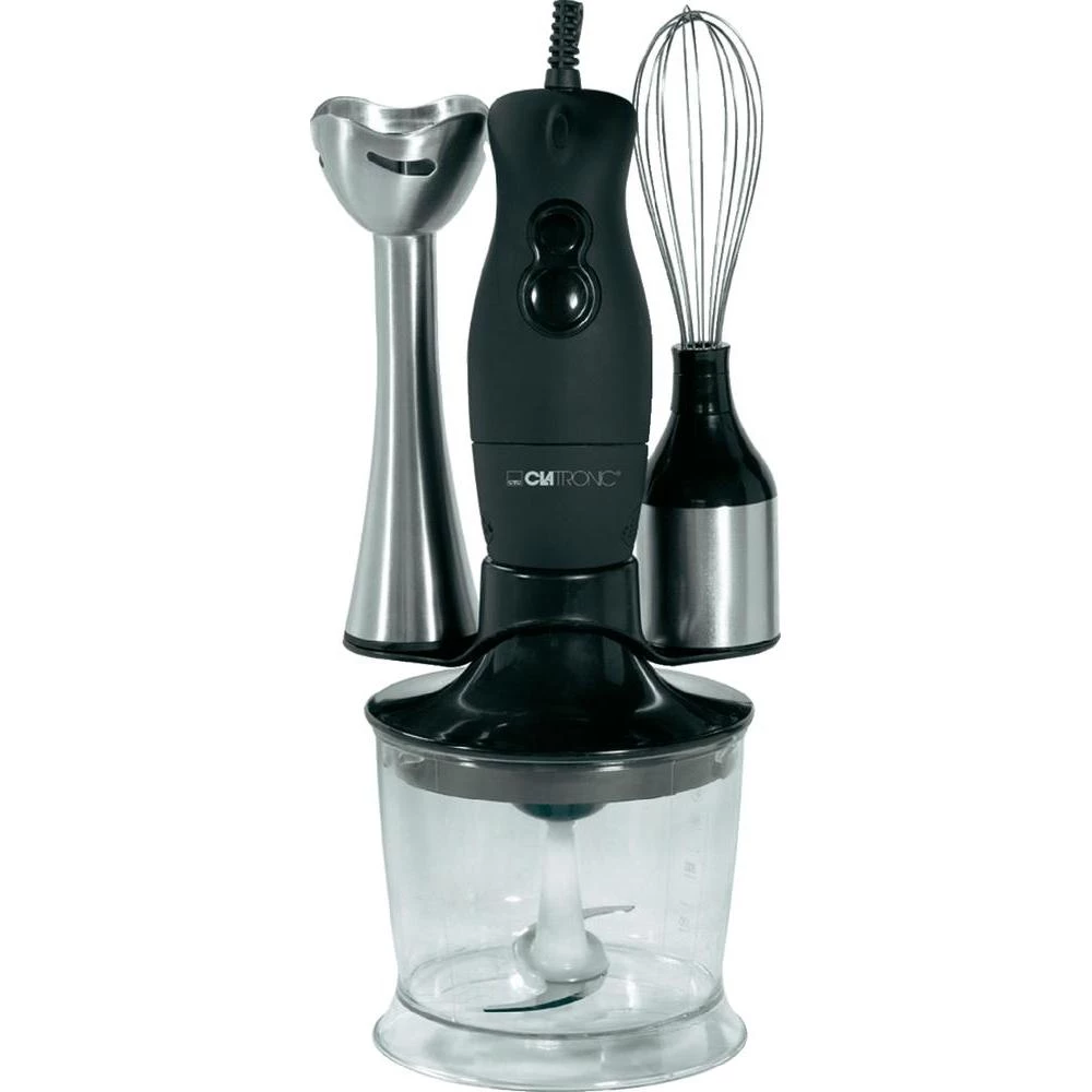 tapni mikser Clatronic SMS3190 200 W s brojnim dodacima, crni 261803 slika