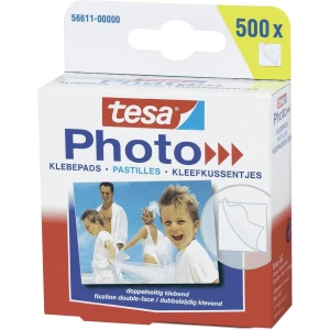 Ljepilni jastučići Tesa Photo,56611, bijele boje, sadržaj: 500 komada 56611-00-0 slika