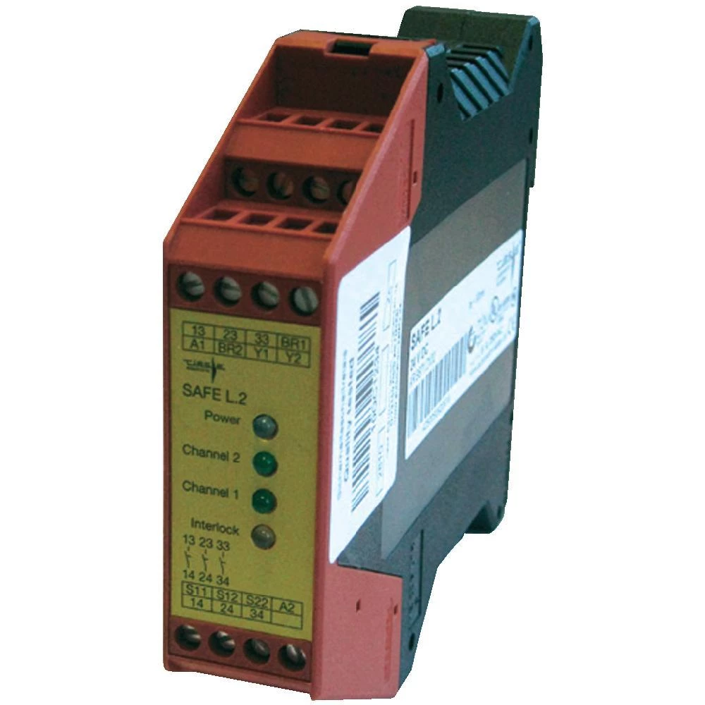 Riese SAFE L.2-Sigurnosni relej za sigurnosne fotoelektrične senzore/mreže, 24 V slika