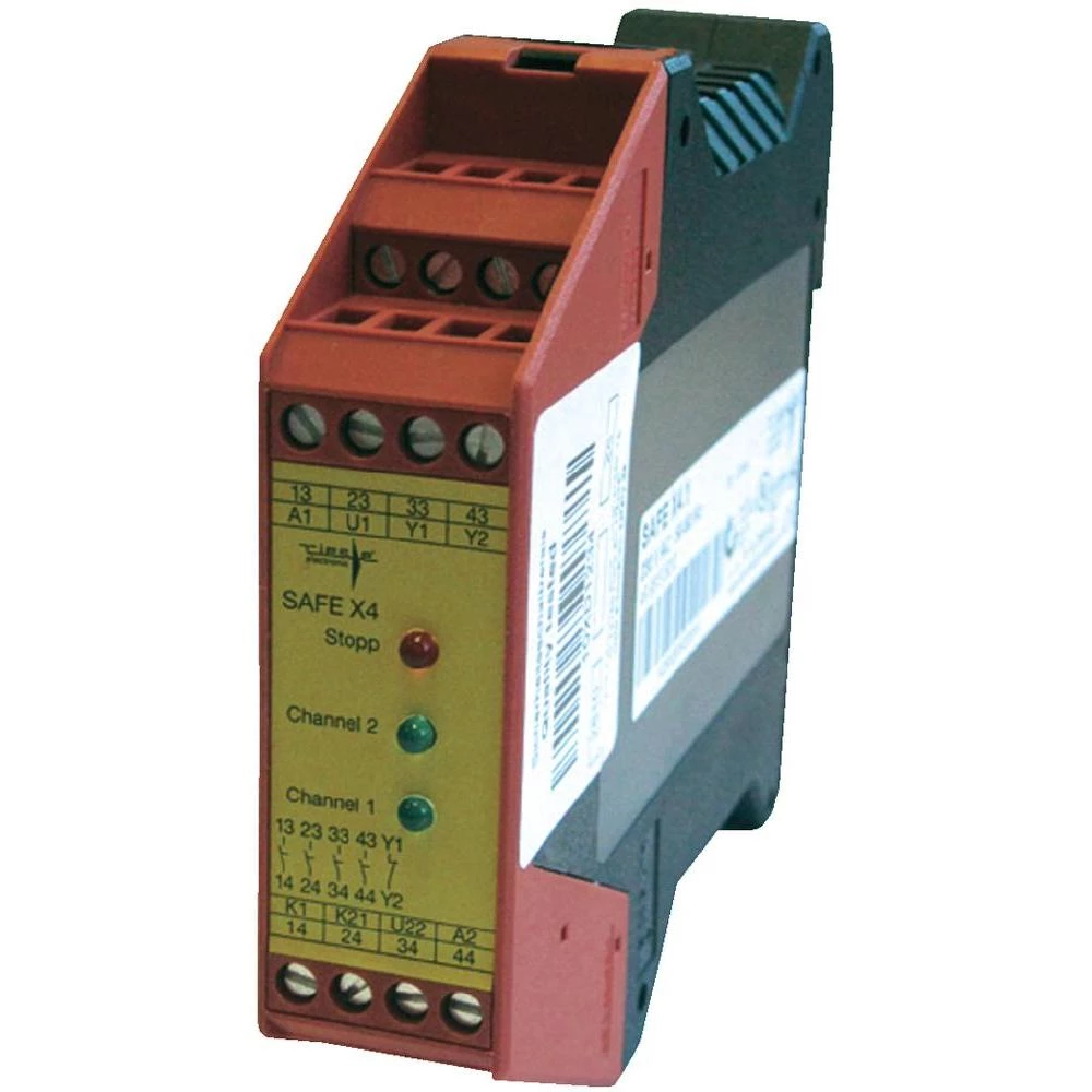 Riese SAFE X4.1-Modul za proširenje kao relej za serijski spoj za sigurnosni rel slika