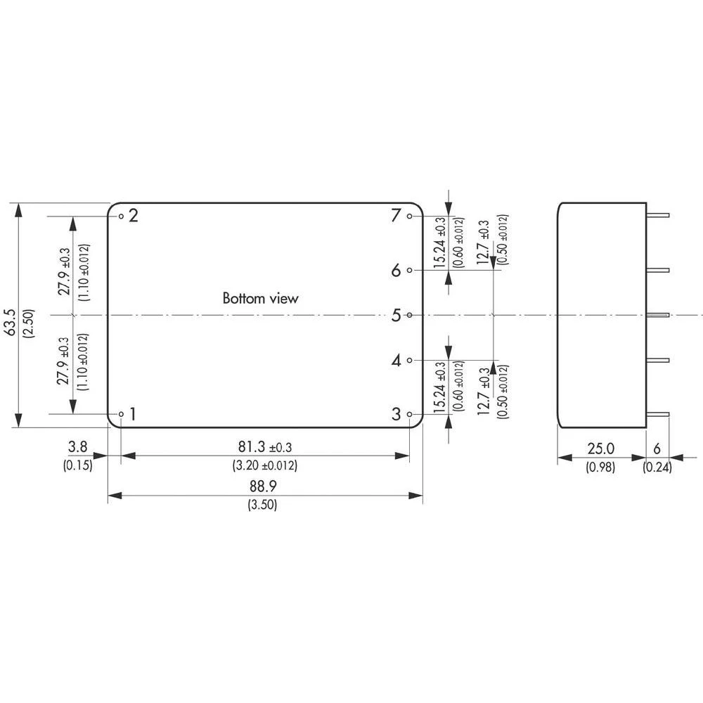 TracoPower TML 30112-Mrežni napajač za tiskano vezje AC/DC, 30 W slika