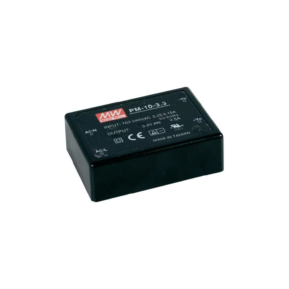 MeanWell PM-10-5 -Mrežni napajač za tiskano vezje, 5 V/DC, 2 A, 10 W slika