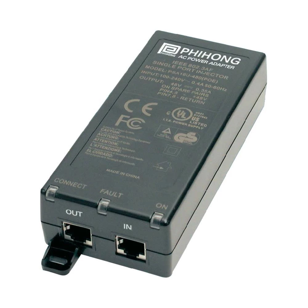 Mrežni adapter napajanja Phihong POE20U-560(G)-C, 56 V/DC, 0,35 A, 19,6 W slika