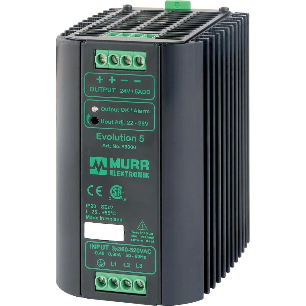 Murr Elektronik Evolution 85001 Adapter napajanja za DIN-letvu, DIN-napajanje 24 slika