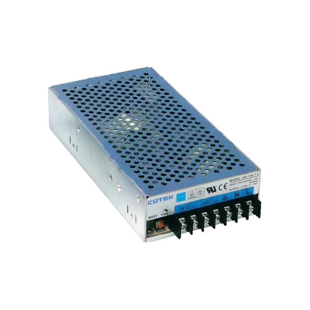 Ugradbeni adapter napajanja Cotek AK 150-24, serije AK, 24 V/DC, 6,3A, 150 W slika