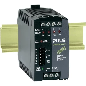 4-kanalni sigurnosni modul PulsDimension PISA11.203206, 24 V/DC, 2 x 3 A, 2 x 6 slika