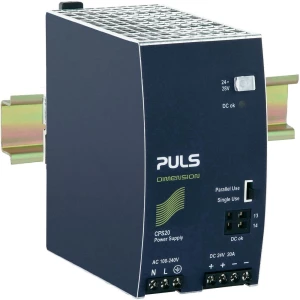 Adapter napajanja za DIN-letvu Puls Dimension CPS20.241, 24V/DC, 20 A, 480 W slika