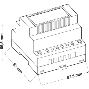 Adapter napajanja za DIN-letvu, serije TBD2, AC/AC 230 V/AC24 V/AC1 A Nije stabi slika