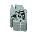 WAGO-Spona, 3-polna, vrstna 789-127, siva, za prazno kućište 55mm