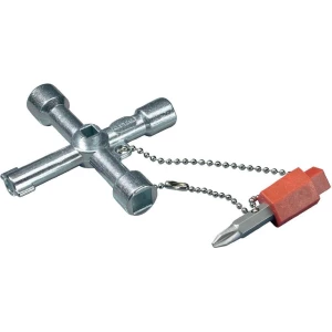 Rittal-Univerzalni ključ sa Bit-adapterom 2549500, različiti privitki slika