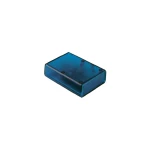 Hammond Electronics 1593QTBU-Ručno kućište, ABS plavo, prozirno, 112x66x28mm