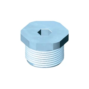 Wiska-Zatvorni metrički vijak, 6-kutni, EVSGS 32M32 , IP56 poliamid, svije. siv slika