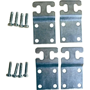 Fibox-Spona za zidno pričvrščenje MF CAB, metalna, 4 komada, za CAB P302017, CA slika