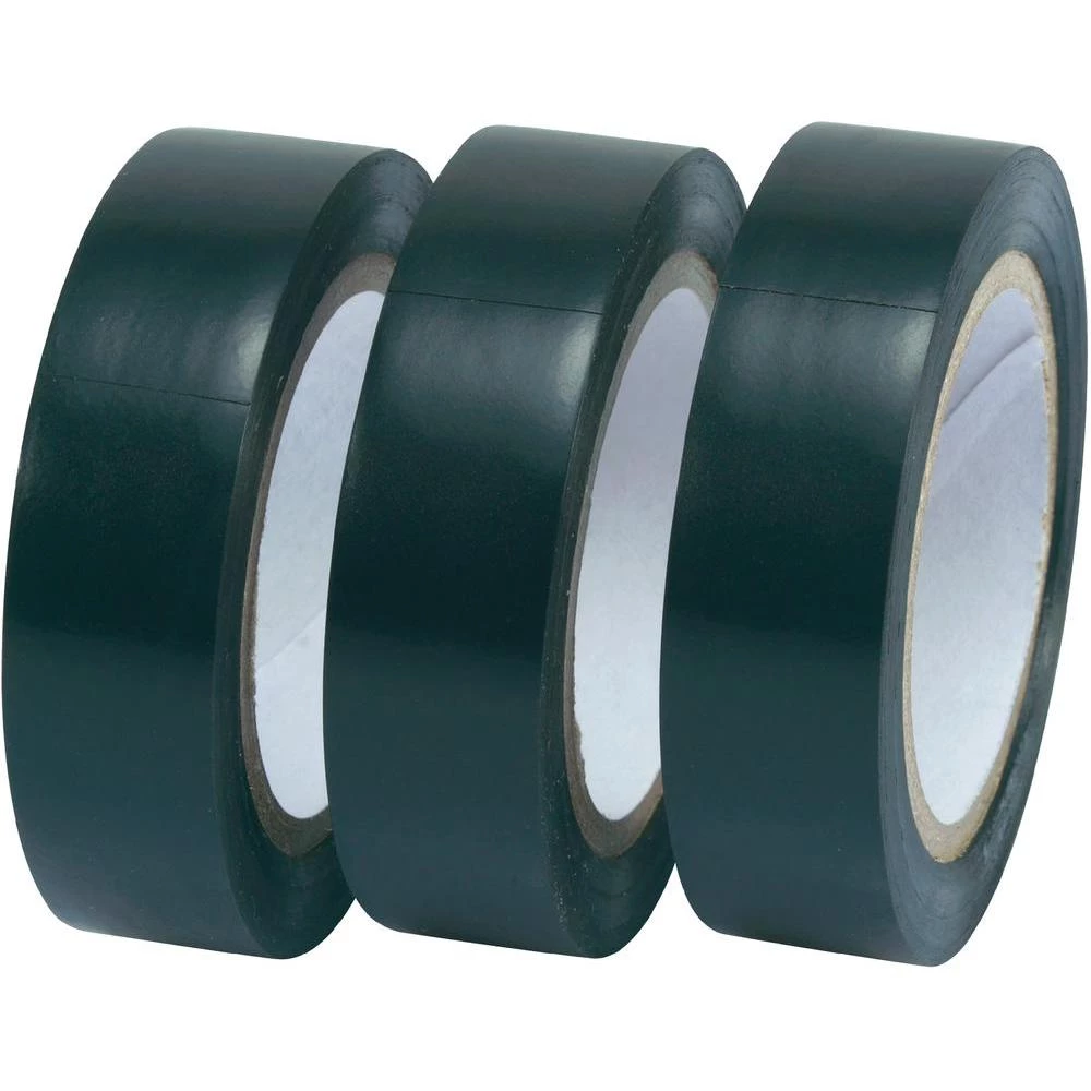 Izolacijska traka Conrad, (D x Š)10 m x 15 mm, crna, 3 komada slika