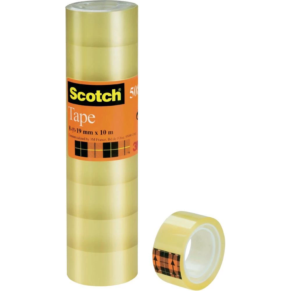 Ljepilna traka 3M Scotch 508, (Dx Š) 10 m x 19 mm, prozirna, FT-5100-9730-4 5081 slika