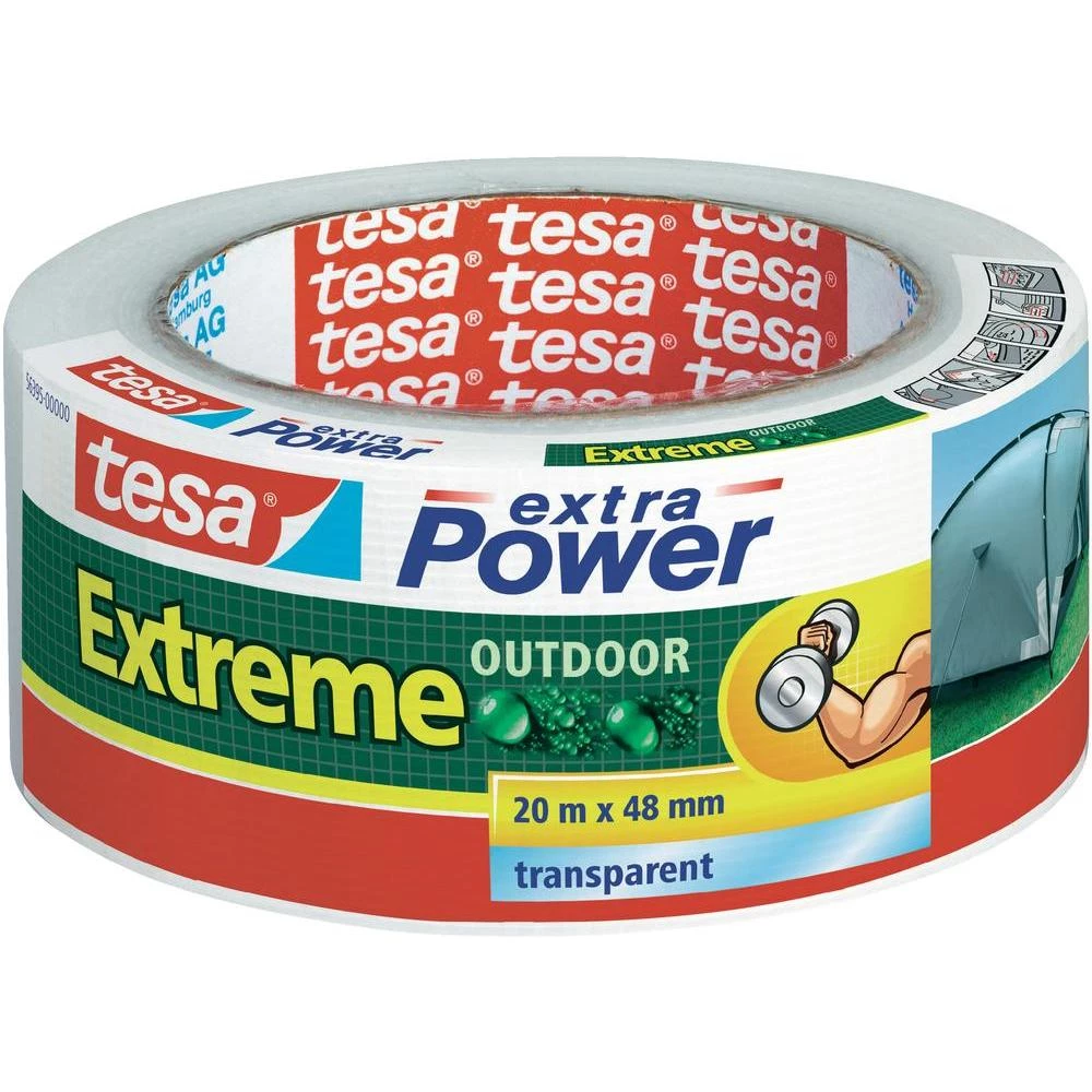 Ljepilna traka od tkanine Tesa Extra Power ExtremeOutdoor, 56395-0-0 slika
