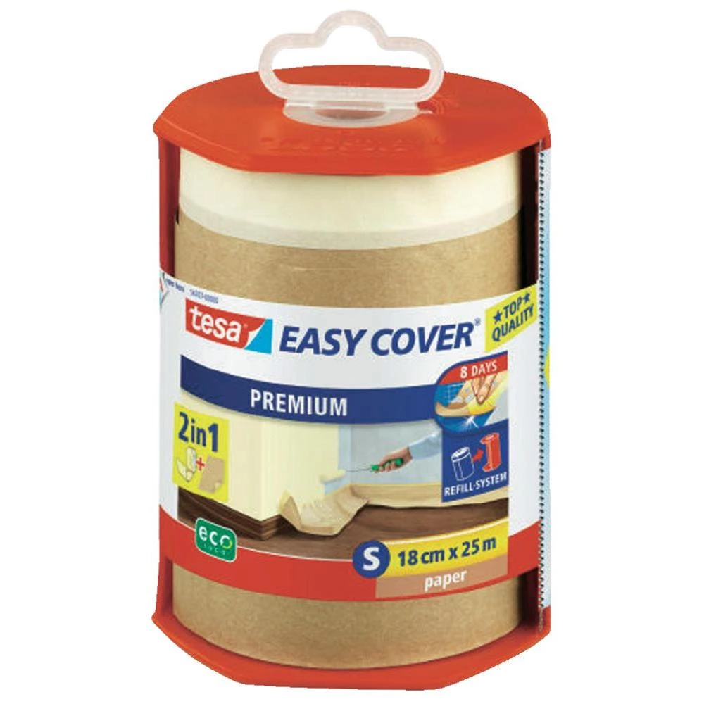Papir Tesa Easy CoverR Premium 56767, (D x Š) 25 m x 18 cm, smeđi slika