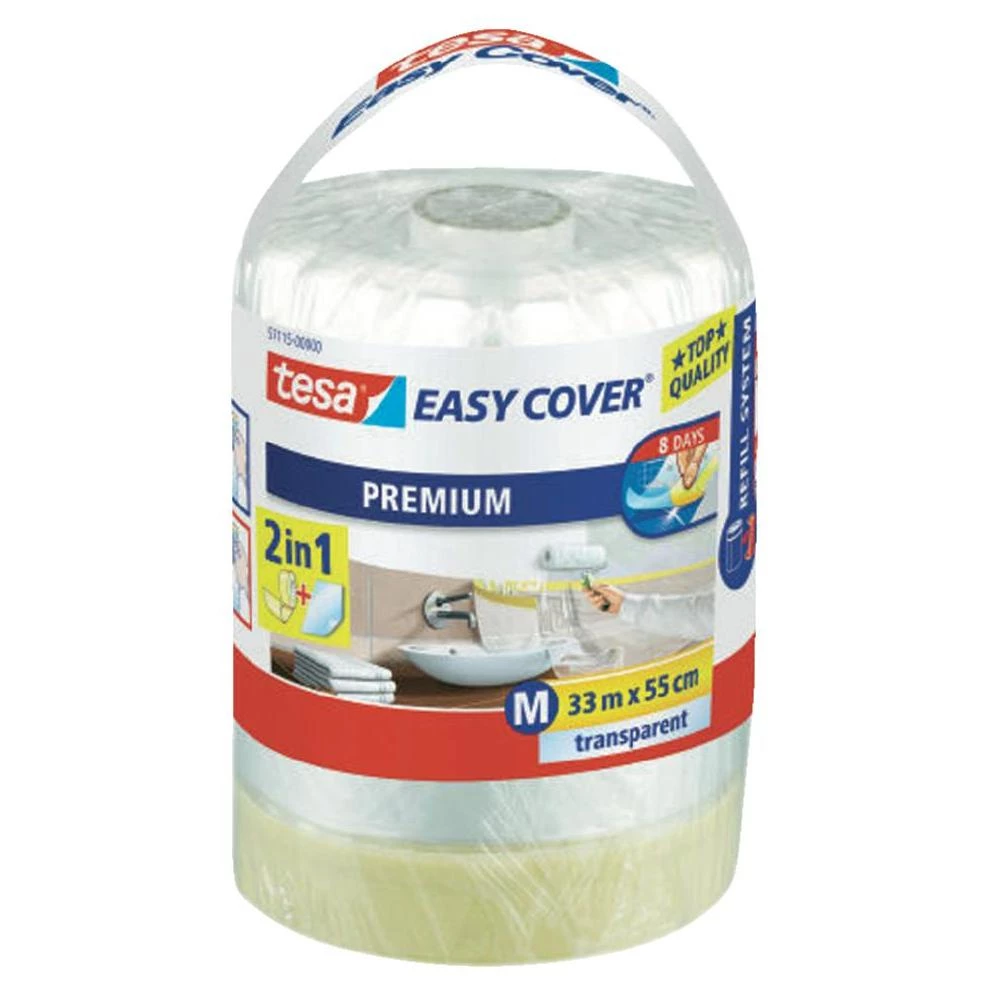 Zaštitna folija Tesa Easy CoverR Premium 57115, (D x Š) 33mx 55 cm, prozirna slika