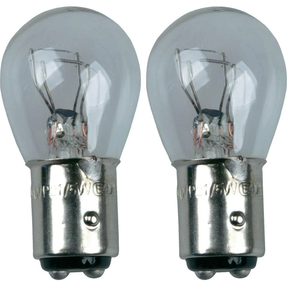 Standardna žarulja Unitec, P21/5W, 12 V, 1 par, BAY15D, prozirna 77848 slika