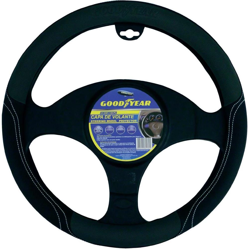 Navlaka za volan Goodyear, crno-srebrne boje 75527 slika